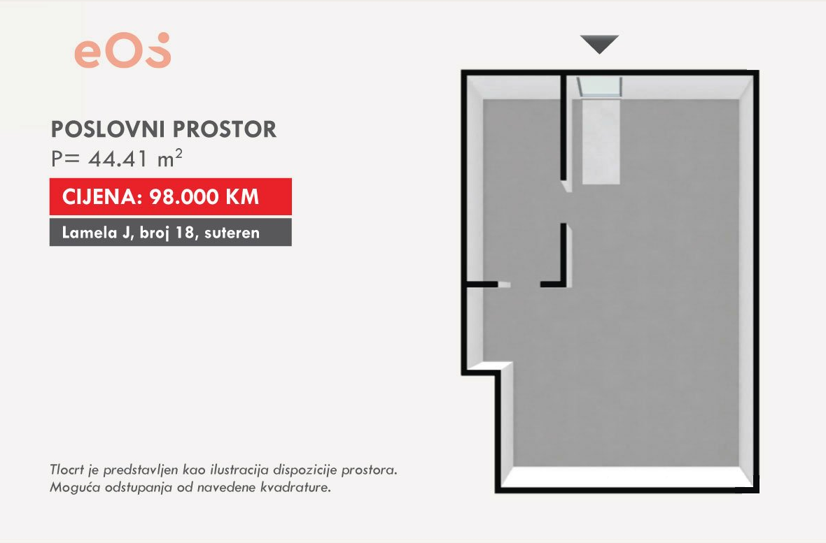 Poslovni prostor - Lamela B