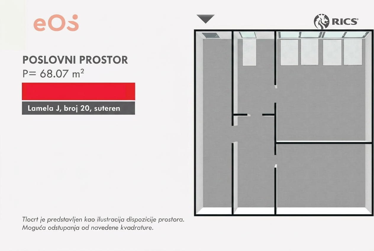 Poslovni prostor - Lamela B