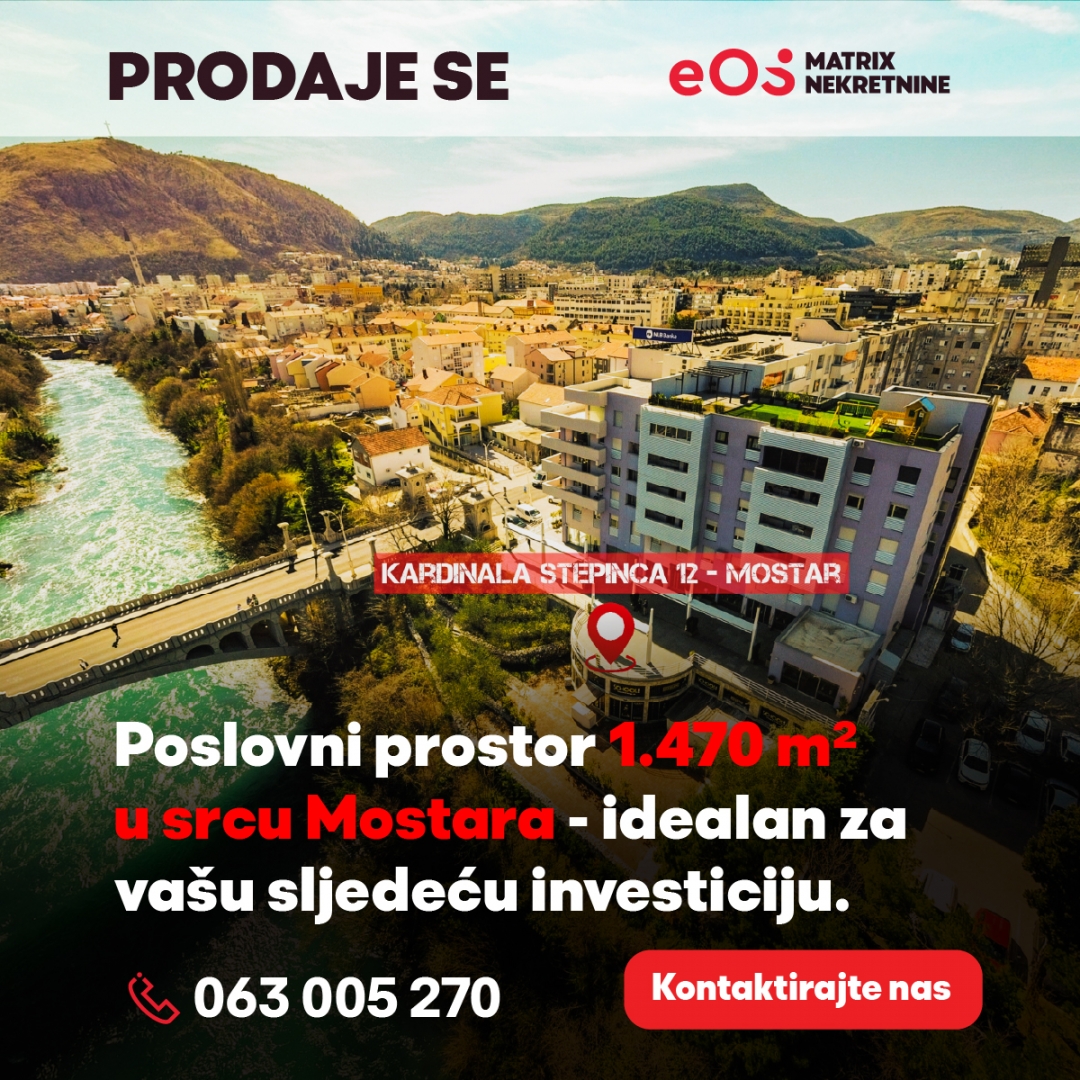 EOS MATRIX / Poslovni Prostor / Wellness / Mostar
